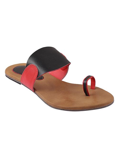 black one toe  sandal - 14241476 - Very Small Image - 1