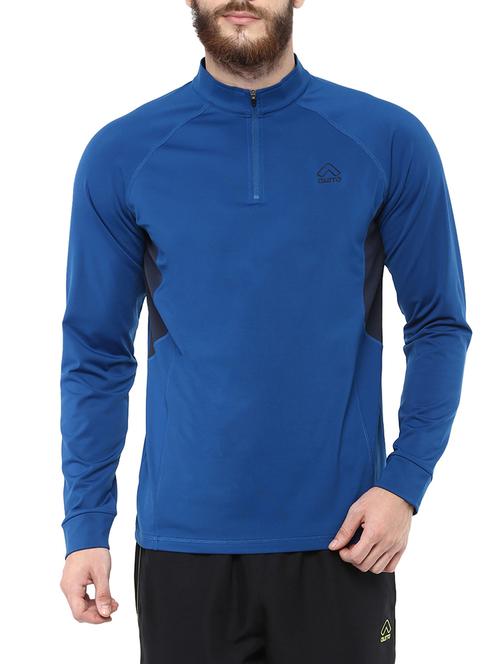 blue polyester sweatshirt - 14241740 - Very Small Image - 1