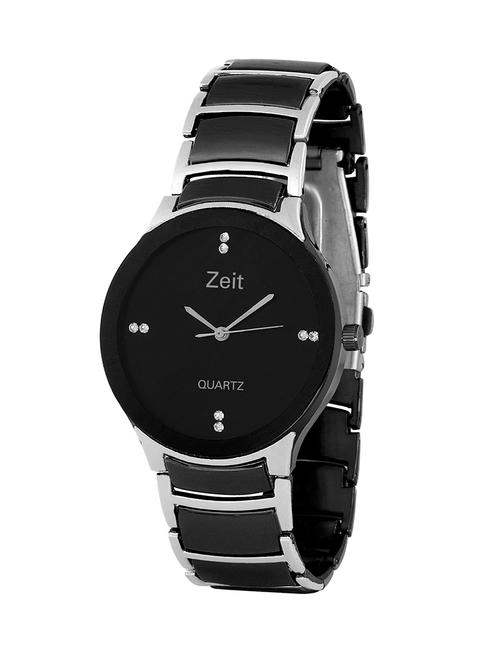zeit black silver watch for men - 14242689 - Very Small Image - 1