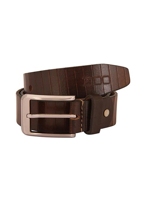 brown leather belt - 14247925 - Very Small Image - 1