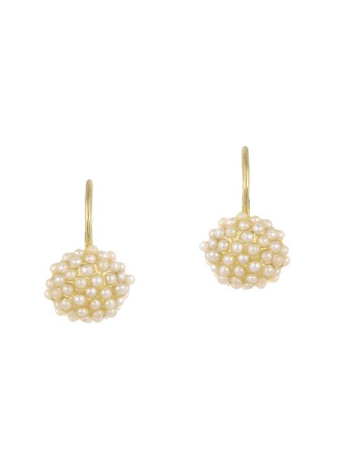 white drop earrings - 14248926 - Very Small Image - 1