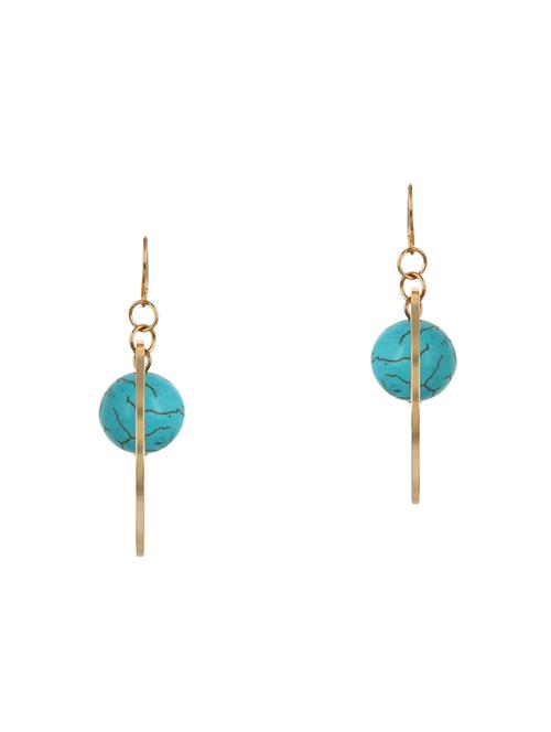 blue  drop earrings - 14248935 - Very Small Image - 1