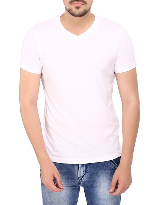 white cotton t-shirt - 14249083 - Very Small Image - 1
