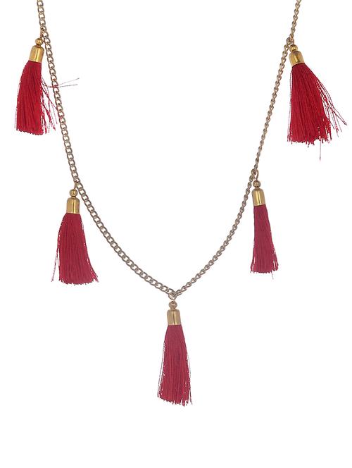 red metal necklace - 14253856 - Very Small Image - 1