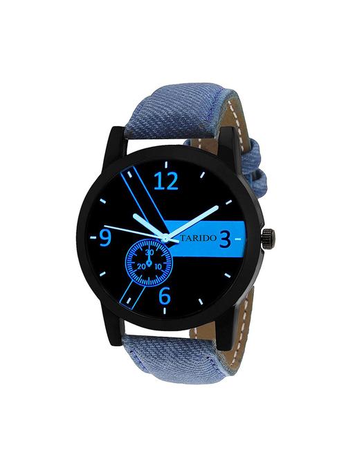 tarido new style analog  black dial men watch - 14264350 - Very Small Image - 1
