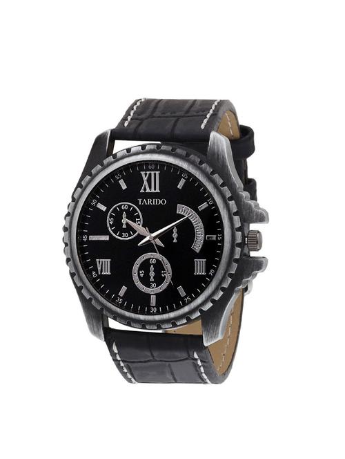 tarido new style analog  black dial men watch - 14264414 - Very Small Image - 1