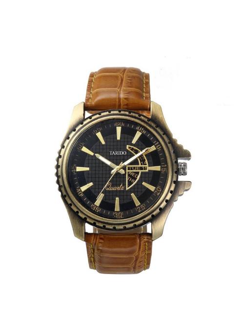tarido new style analog  black dial men watch - 14264422 - Very Small Image - 1
