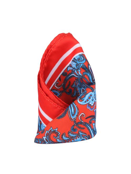 red polyester pocketsquare - 14264789 - Very Small Image - 1