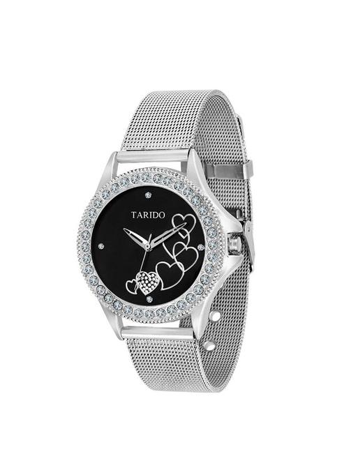 tarido new style analog black dial women watch - 14265016 - Very Small Image - 1