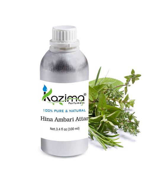 hina ambari attar perfume (100 ml) - pure natural undiluted - 14265431 - Very Small Image - 1