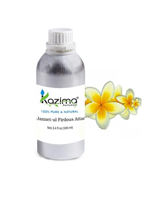 jannet-ul firdous attar perfume for unisex (100 ml) - pure natural undiluted (non-alcoholic) - 14265454 - Very Small Image - 1