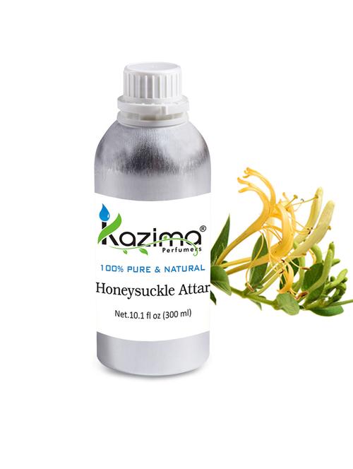 honeysuckle attar perfume for unisex (300 ml) - pure natural undiluted (non-alcoholic) - 14265474 - Very Small Image - 1