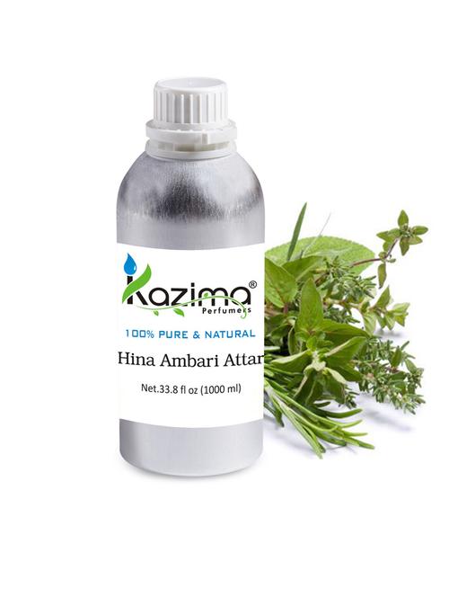 hina ambari attar perfume (1000 ml) - pure natural undiluted - 14265644 - Very Small Image - 1