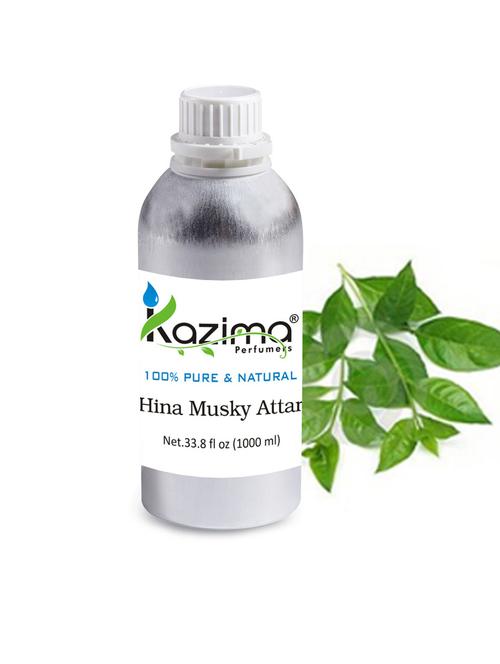 hina musky attar perfume (1000 ml) - pure natural undiluted - 14265645 - Very Small Image - 1