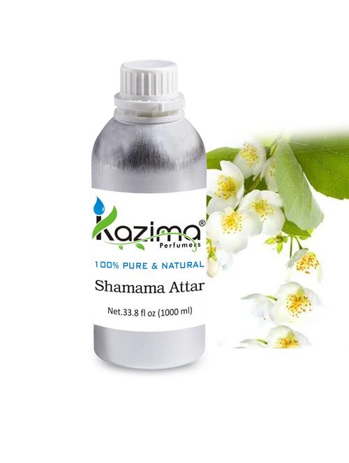 shamama shahi attar perfume for unisex (1000 ml) - pure natural undiluted (non-alcoholic) - 14265666 - Very Small Image - 1
