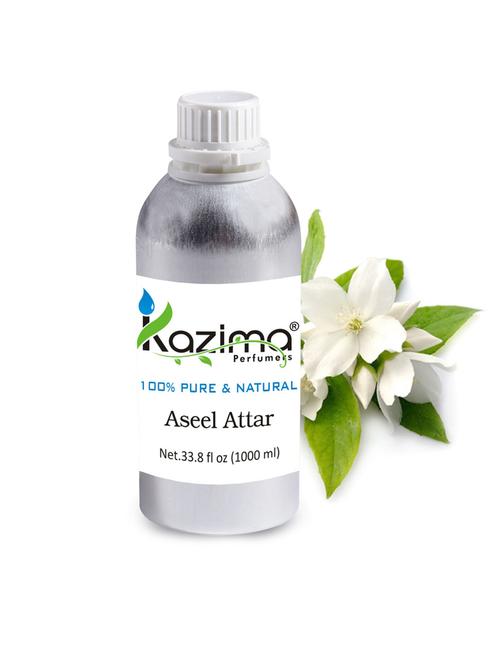 aseel attar perfume for unisex (1000 ml) - pure natural undiluted (non-alcoholic) - 14265671 - Very Small Image - 1
