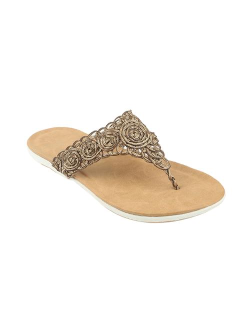brown toe separator  sandal - 14268591 - Very Small Image - 1