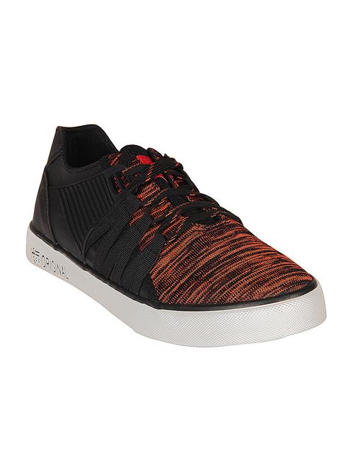 black fabric lace up sneaker - 14268716 - Very Small Image - 1