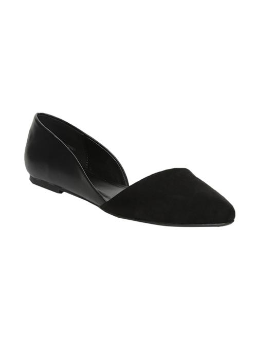 black pu slip on ballerina - 14289288 - Very Small Image - 1