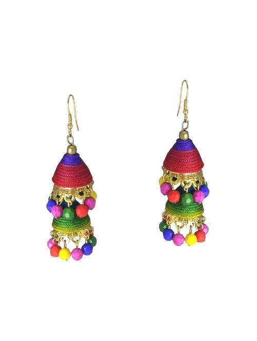 multi colored metal  earring - 14295447 - Very Small Image - 1