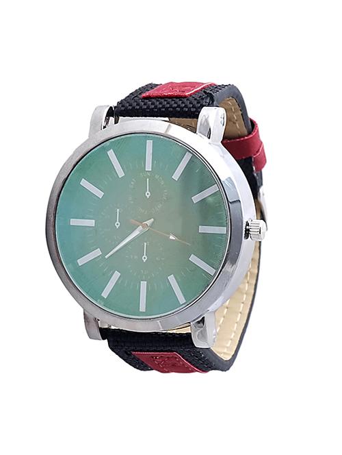 super drool black velvet touch classic men wrist watch - 14303113 - Very Small Image - 1