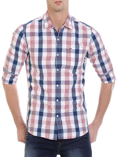 multi colored cotton casual shirt - 14313700 - Very Small Image - 1