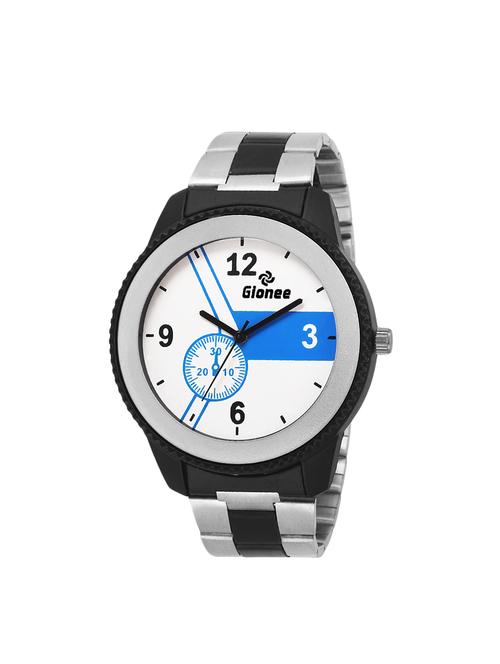 gionee mens casual walk series -0901 analog wrist watch - 14314131 - Very Small Image - 1