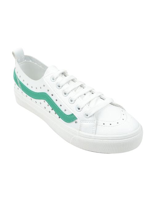 white lace-up  sneaker - 14315960 - Very Small Image - 1
