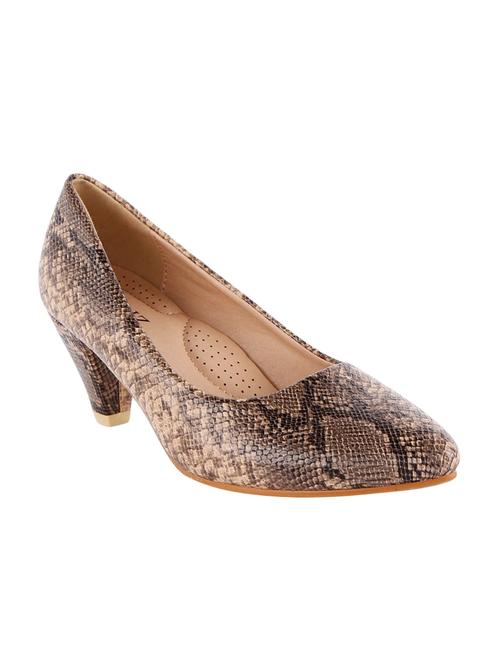 beige slip on  pump - 14317346 - Very Small Image - 1