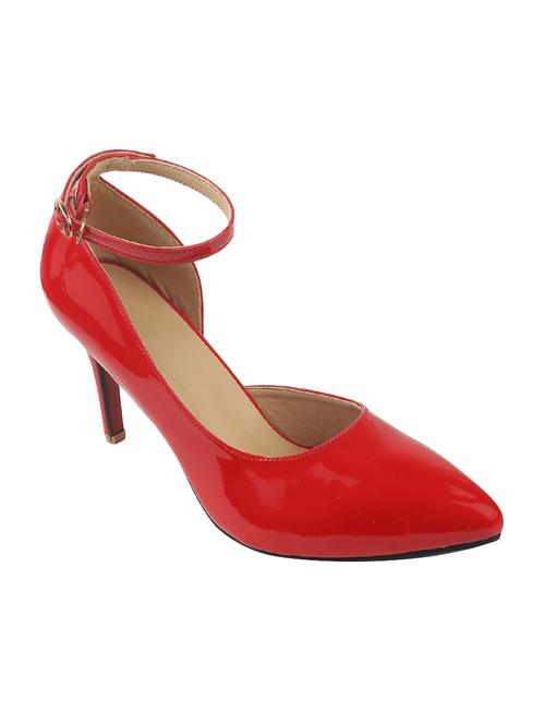 red ankle strap sandal - 14317830 - Very Small Image - 1