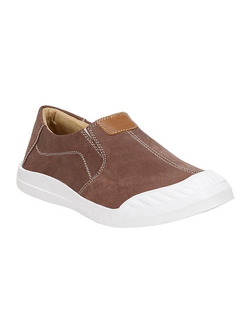 brown denim casual slipon - 14319342 - Very Small Image - 1