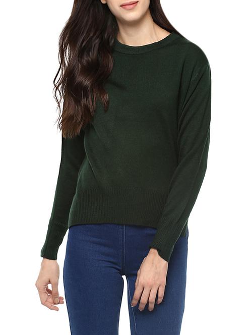 woolen high low pullover - 14321829 - Very Small Image - 1