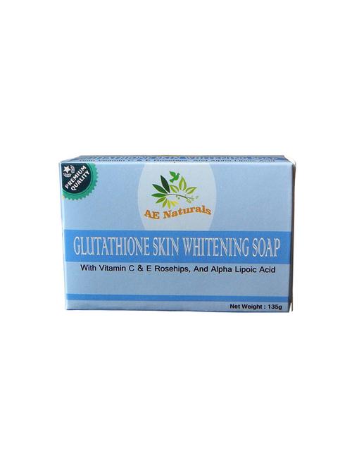 ae naturals premium glutathione skin whitening soap 1x135g - 14321912 - Very Small Image - 1