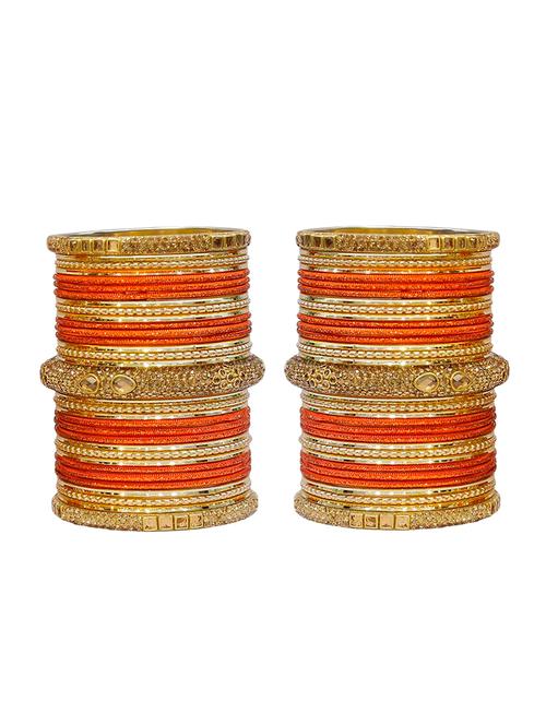 orange metal bangles - 14323703 - Very Small Image - 1