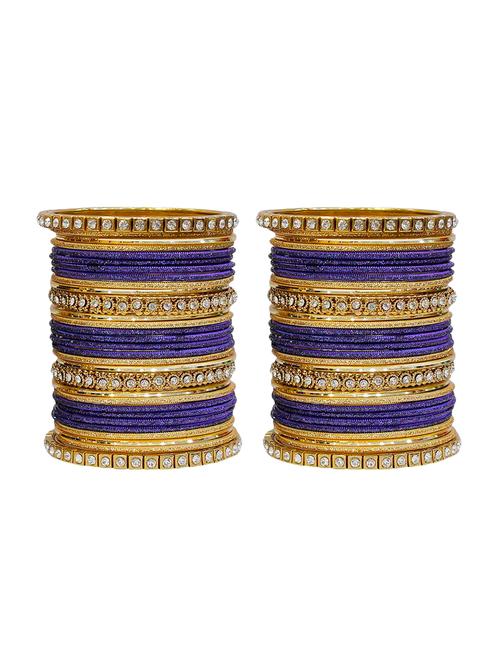 blue metal bangles - 14323715 - Very Small Image - 1