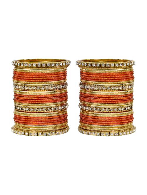orange metal bangles - 14323716 - Very Small Image - 1