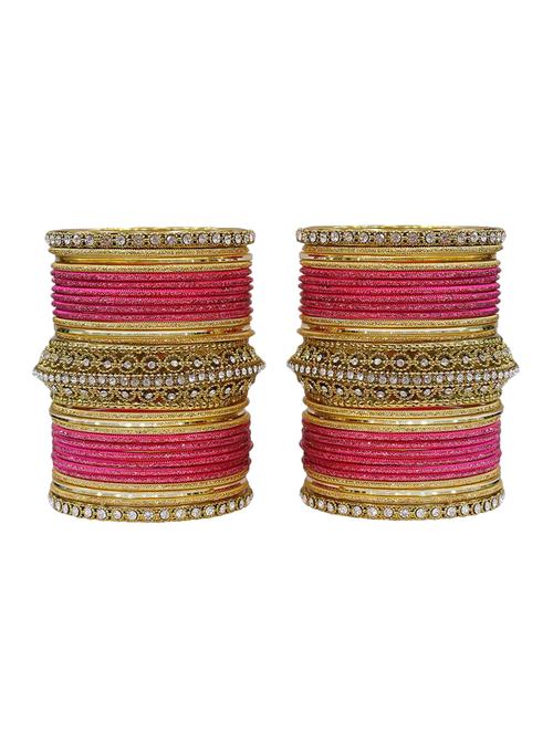 pink metal bangles - 14323737 - Very Small Image - 1