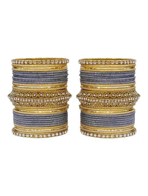 grey metal bangles - 14323740 - Very Small Image - 1