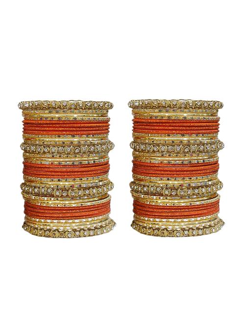 orange metal bangles - 14323757 - Very Small Image - 1