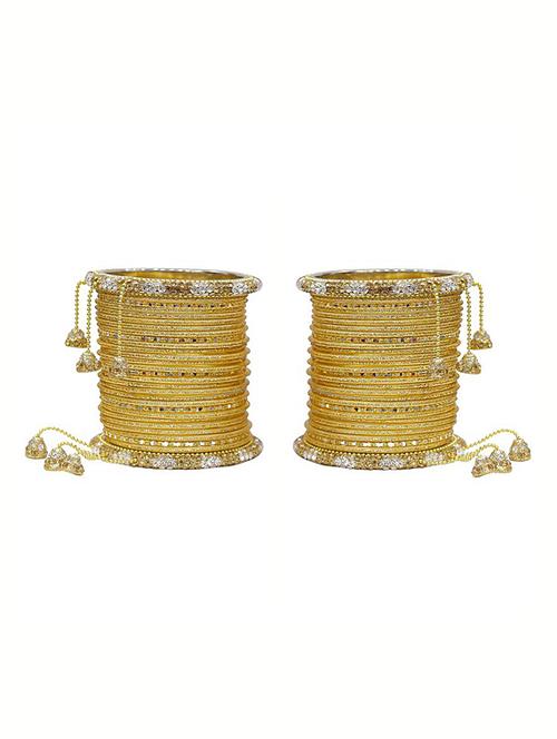 gold  tone bangles - 14323851 - Very Small Image - 1