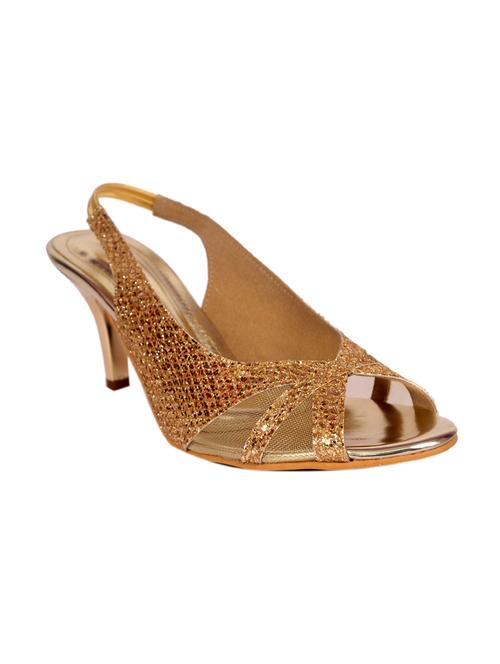 gold back strap sandal - 14325026 - Very Small Image - 1
