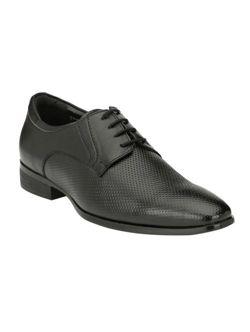 black leather formal lace-up derby - 14327883 - Very Small Image - 1