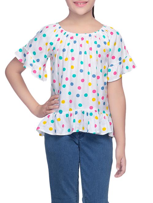 white viscose  top - 14328352 - Very Small Image - 1