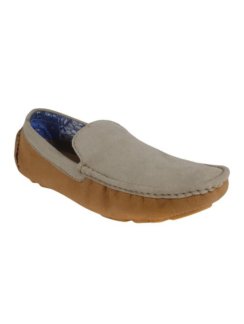 grey suede slip on loafer - 14328520 - Very Small Image - 1