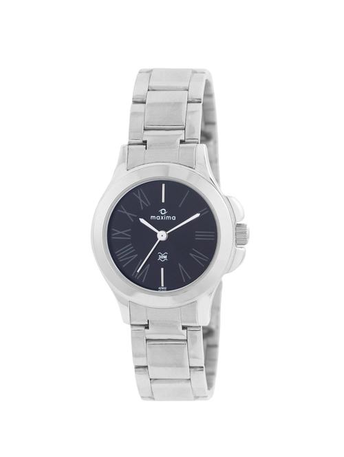 maxima black dial watch for women - 42902cmli - 14330742 - Very Small Image - 1