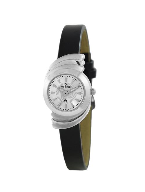 maxima silver dial watch for women - 41252lmli - 14330744 - Very Small Image - 1