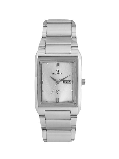 maxima silver dial watch for men - 22202cmgi - 14330776 - Very Small Image - 1