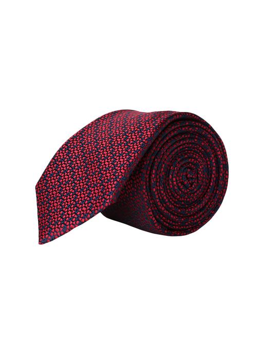 red cotton tie - 14331621 - Very Small Image - 1