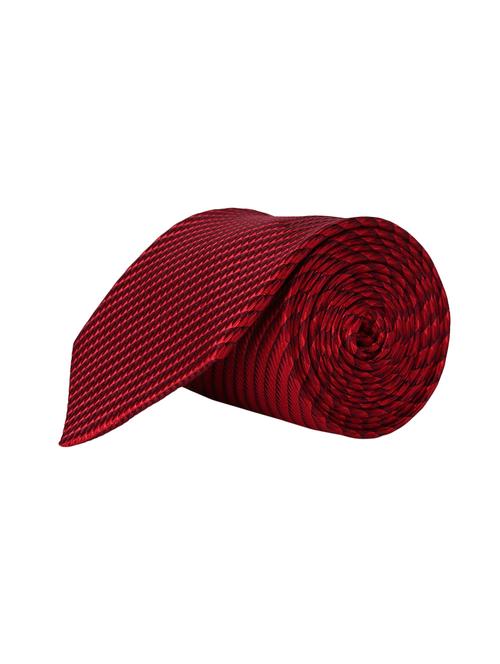 red cotton tie - 14331623 - Very Small Image - 1