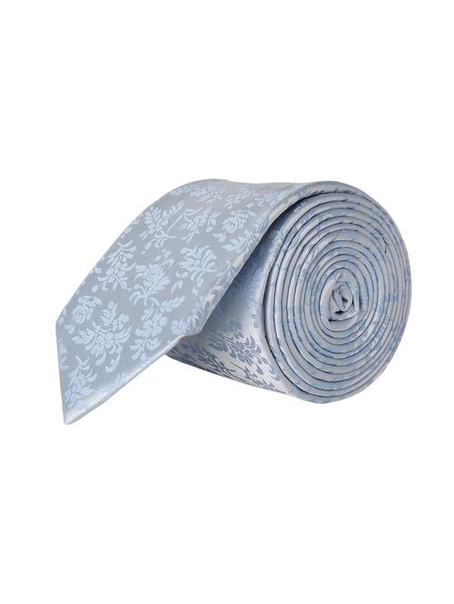 blue cotton tie - 14331624 - Very Small Image - 1